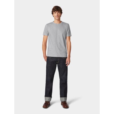Herren-T-Shirt, Graumelange