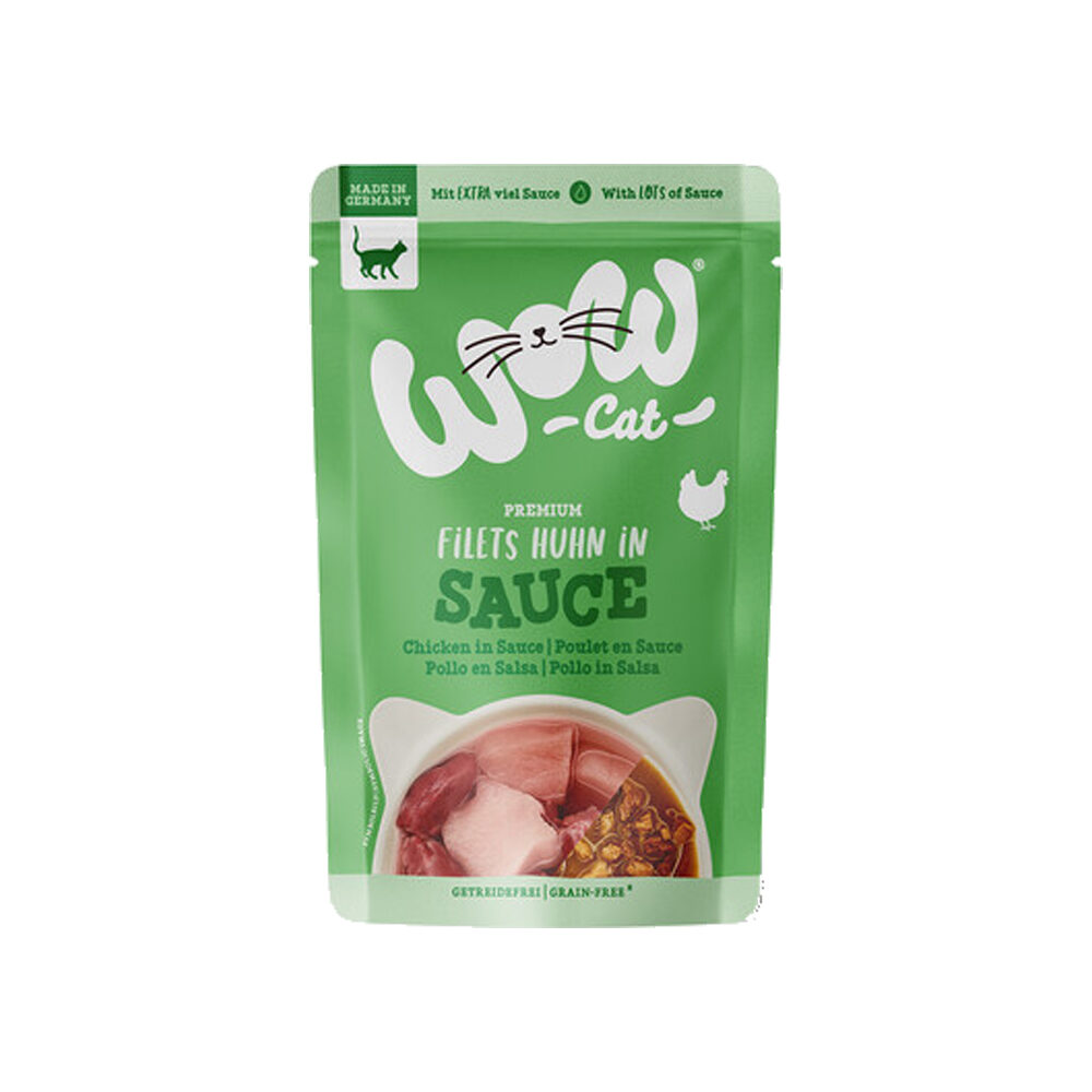 WOW Cat Wet Adult - Diverse Smaken in Saus