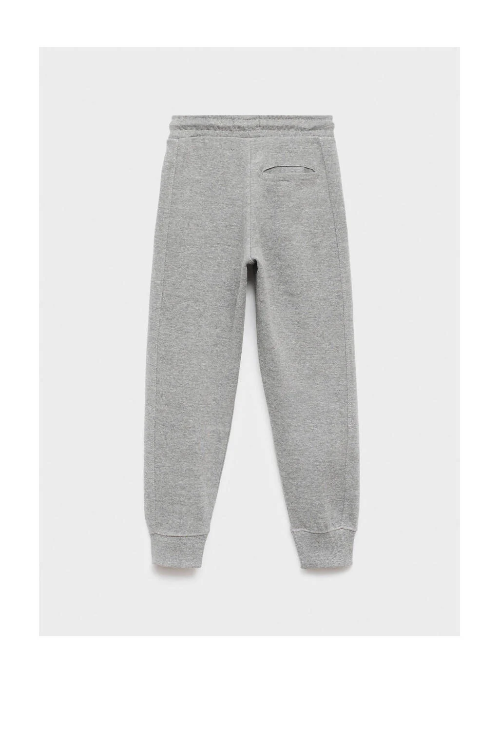 Mango Kids joggingbroek grijs