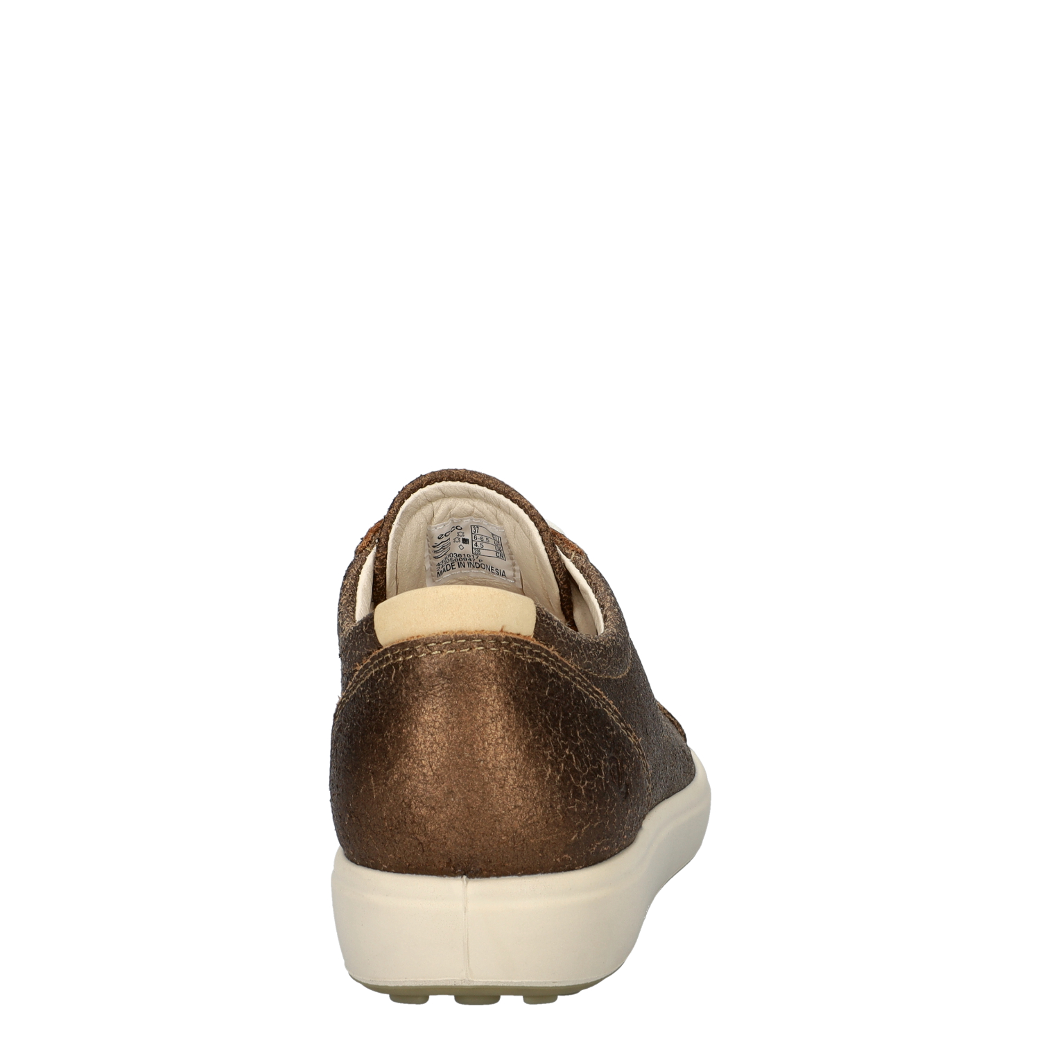 Soft 7  dames sneaker Ecco Brons