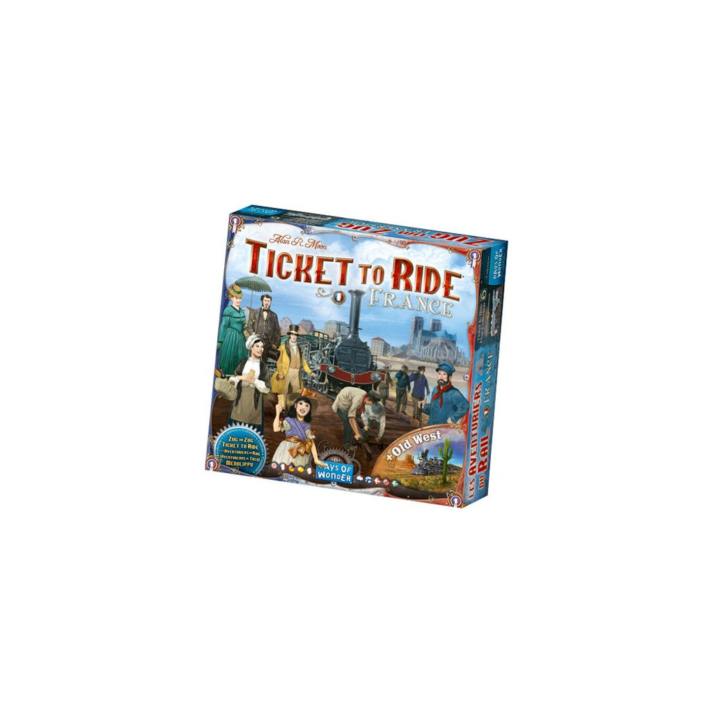 Les Aventuriers du Rail - France + Old West