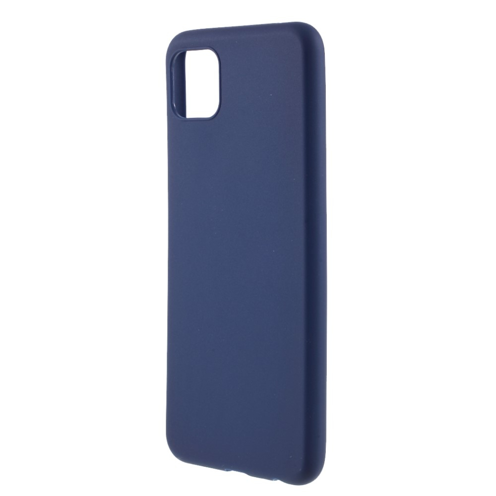 Samsung Galaxy A22 5G Gummi Case Hülle Ultra Thin 1.0 mm - Dunkelblau (Matt)