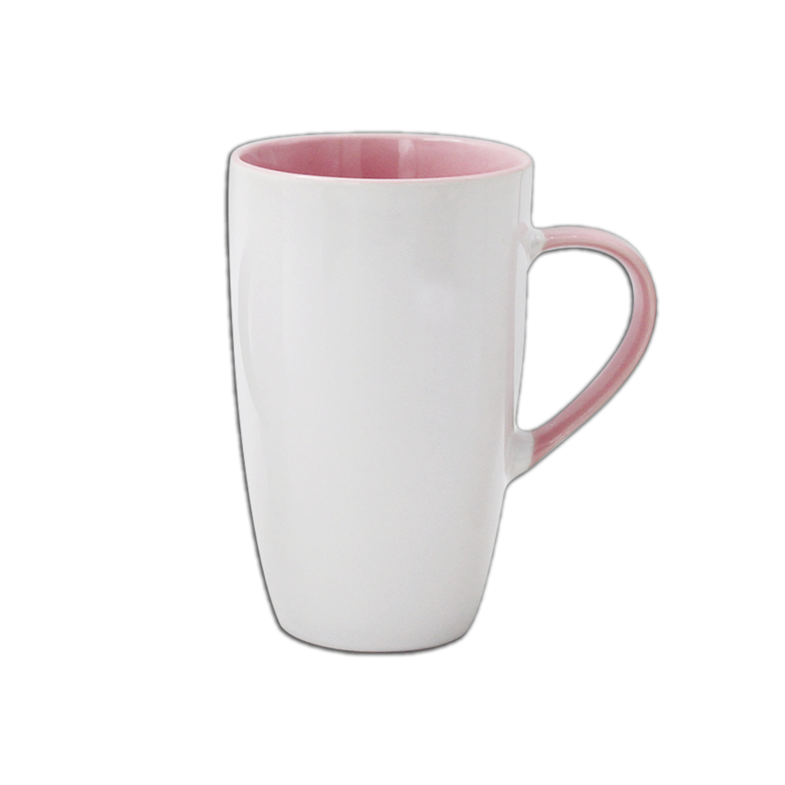 Kaffeebecher - sortierte Farben im Inneren - 430 ml