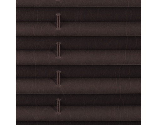 Lichtblick plisségordijn, daglicht met zijspanning, bruin, 45x130 cm