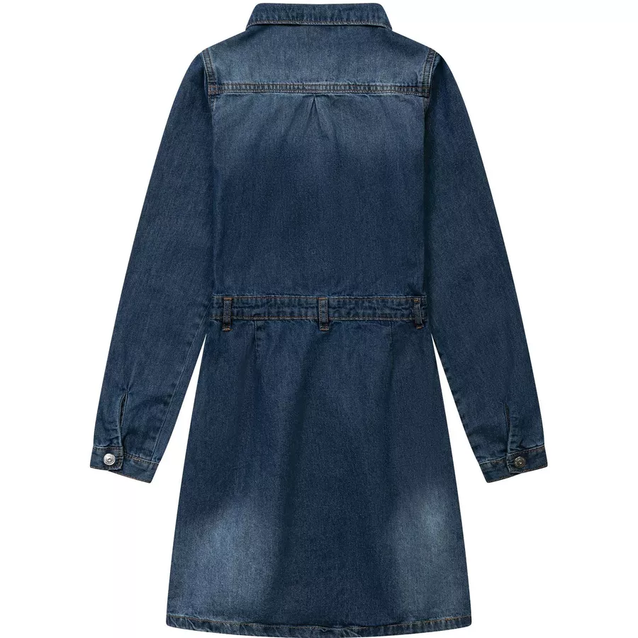 MINOTI Jeanskleid Blau
