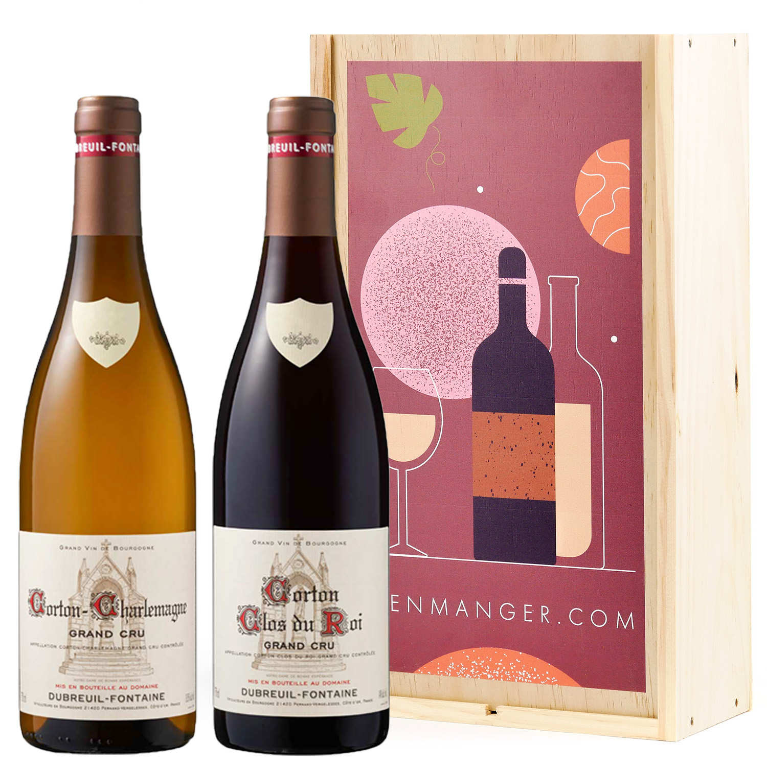 Coffret 2 Grands Crus de Bourgogne