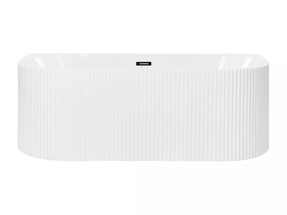 Baignoire murale blanche 167 x 73 cm GOCTA