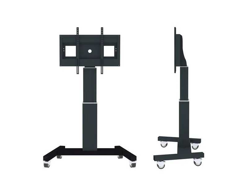 Neomounts PLASMA-M2500 - Vogn med hjul - motoriseret - for fladt panel/AV-udstyr - sort, RAL 9005 - skærmstørrelse: 42