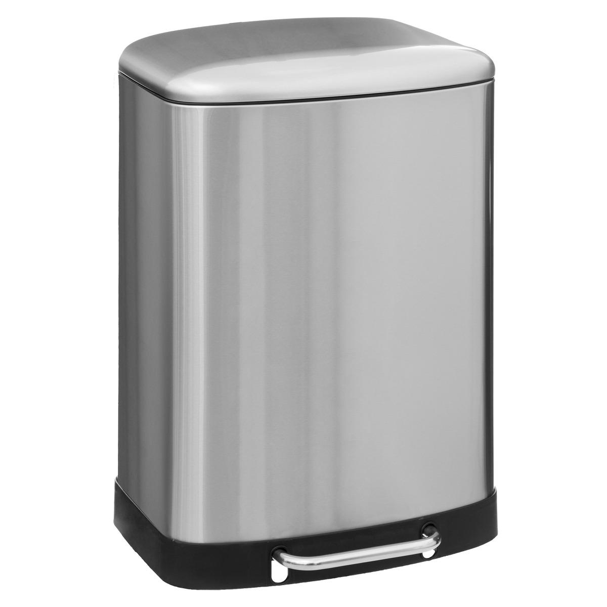 POUBELLE METAL 50L INOX ARIANE