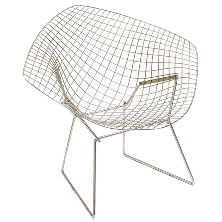 Knoll - Bertoia Diamond Sessel, verchromt