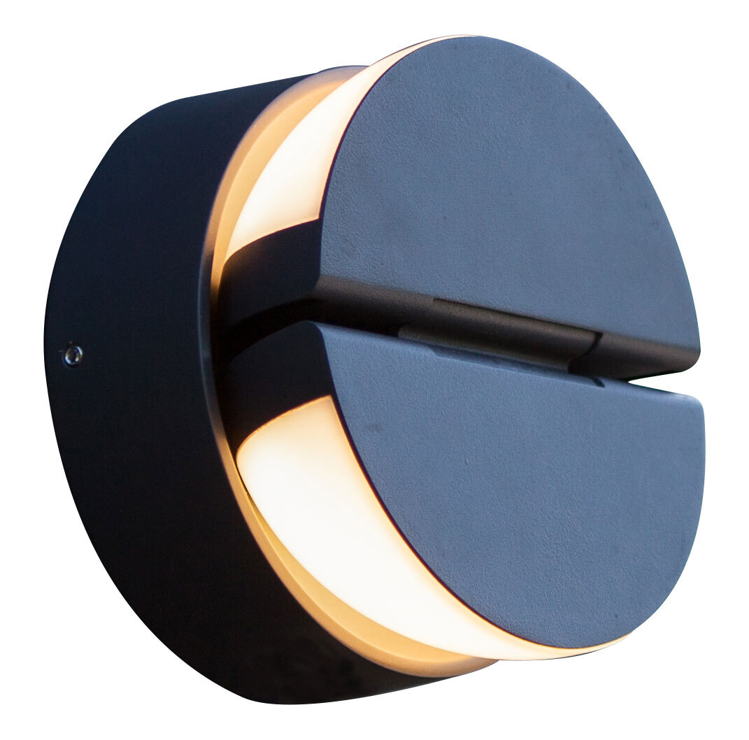 ECO-LIGHT Retrofit Außenleuchte EKLIPS Alu anthrazit