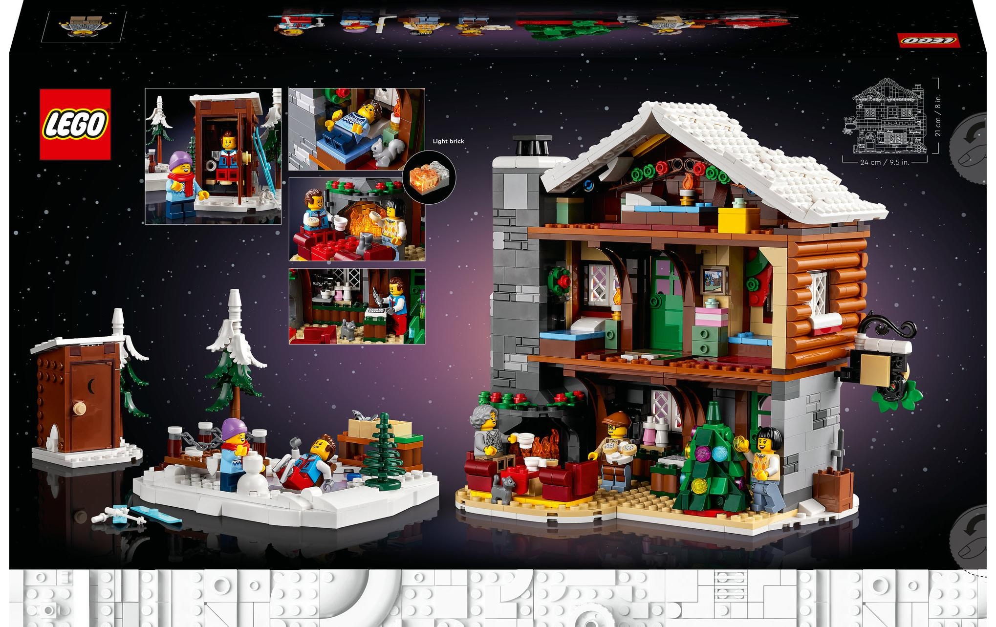 LEGO® Konstruktionsspielsteine »Icons Alpine Hut 10325«