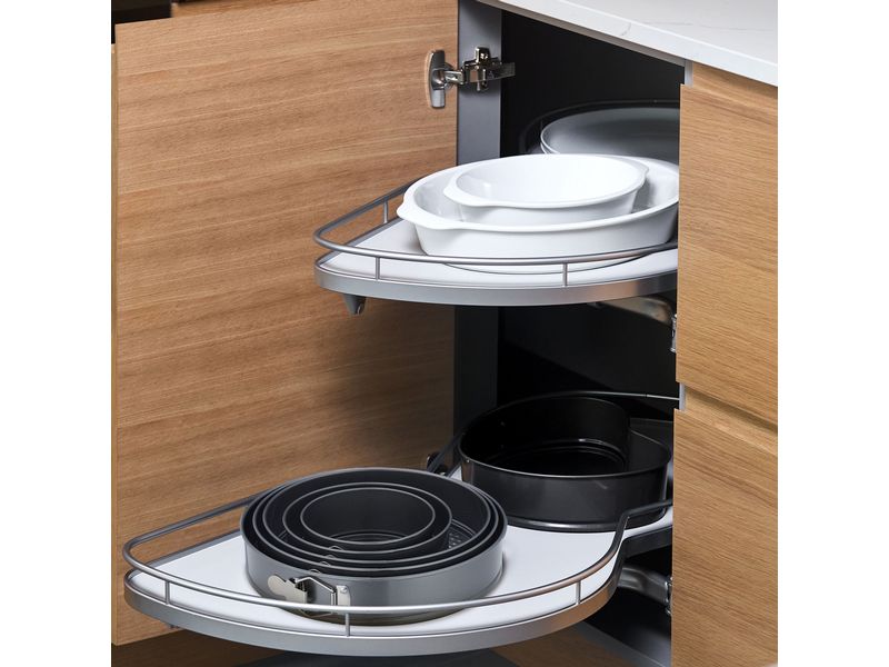 relaxdays Springform 14 cm/18 cm/24 cm/26 cm/28 cm, Anthraz Runde Kuchenbackformen-Set