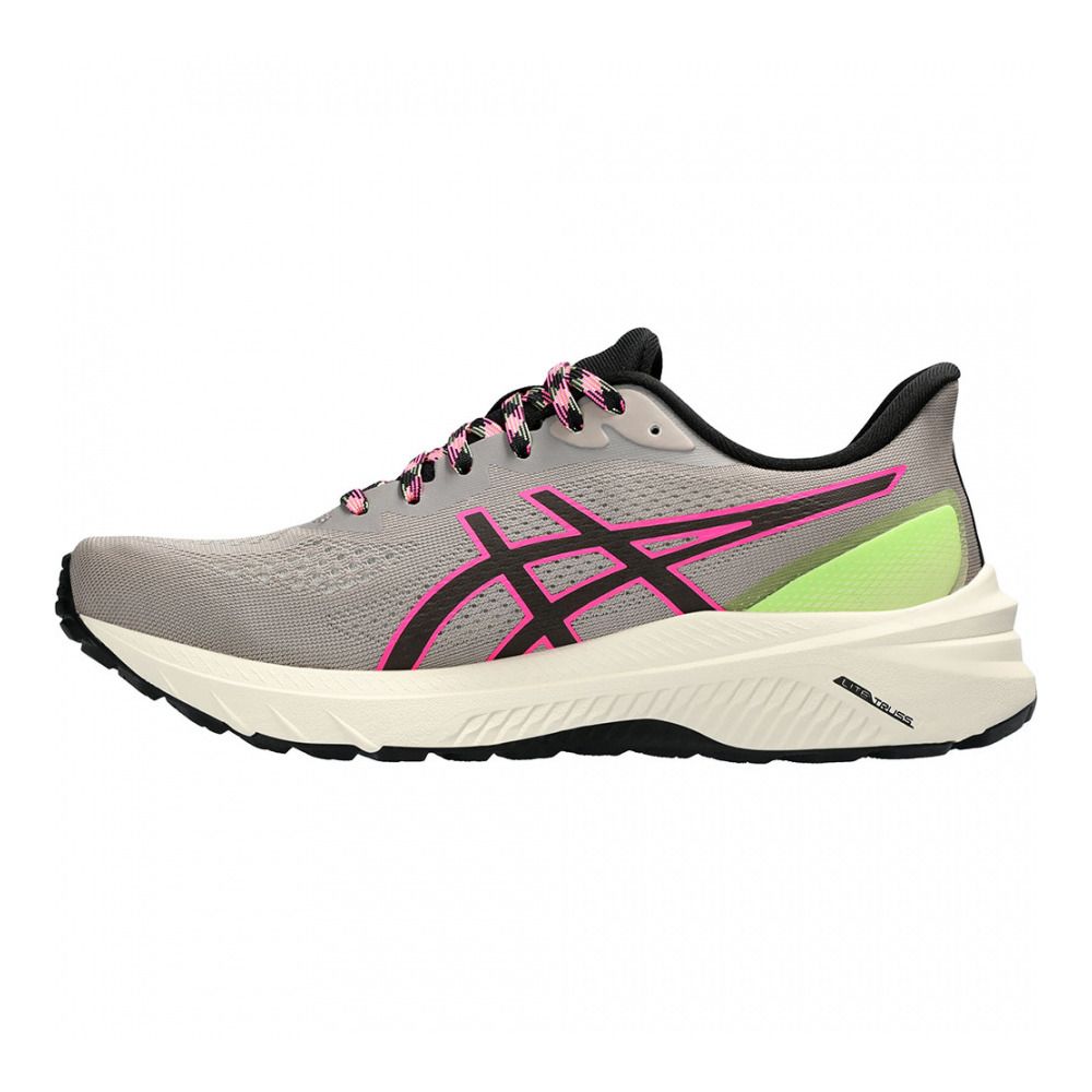 Asics GT-2000 12 TR - Chaussures running Femme nature bathing/lime green