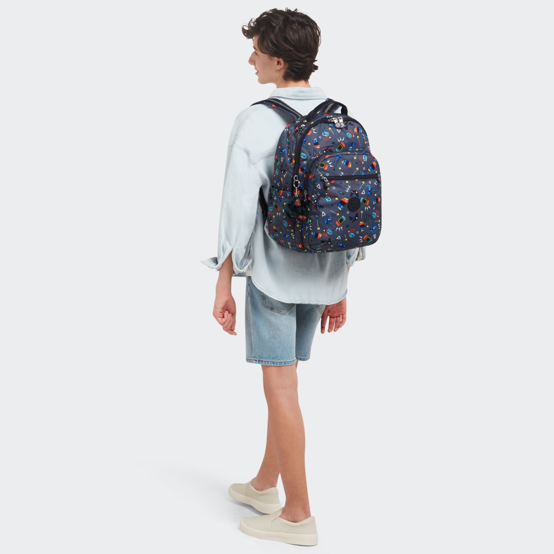 SEOUL Grand Sac à Dos Avec Protection Pour Ordinateur Portable - Gaming Grey