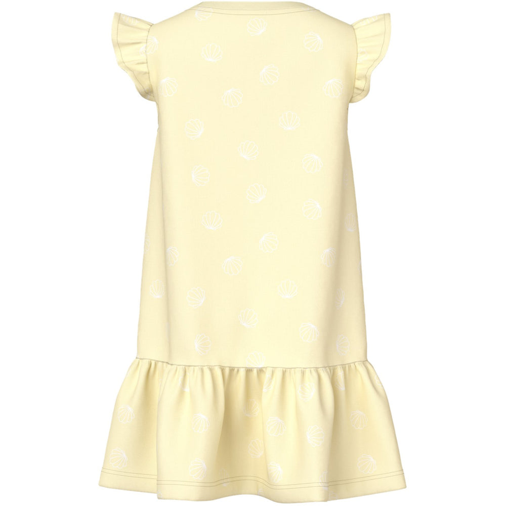 Køb Name It Pear Sorbet Sea Shells White Nmfvida Capsl Kjole