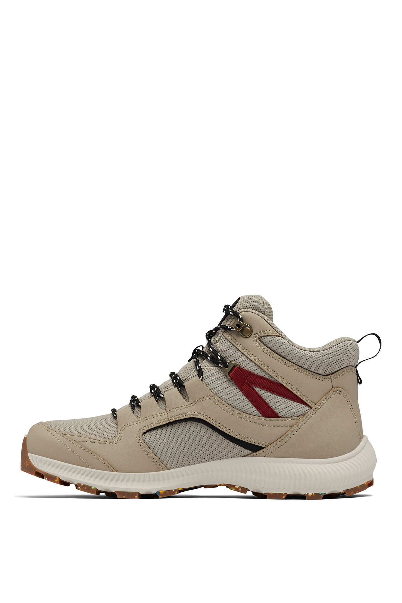 Bota de caminhada masculina Columbia Re-Peak™ Mid-Cut - Bege Médio