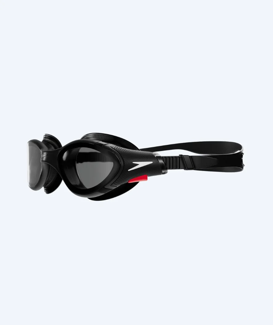 Speedo motions svømmebriller - Biofuse Flexiseal - Sort (Smoke linse)