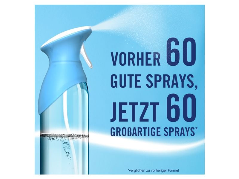 Febreze Lufterfrischer Spray Vanille 2 x 185 ml Praktische Spraydose für angenehmen Raumduft