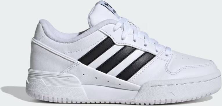 Adidas Originals Team Court 2 Streat sneakers wit zwart Leer 37 1 3