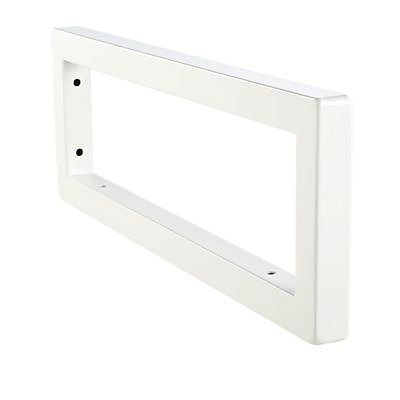 2 équerres blanches pour plan de toilette Cooke & Lewis Cavado