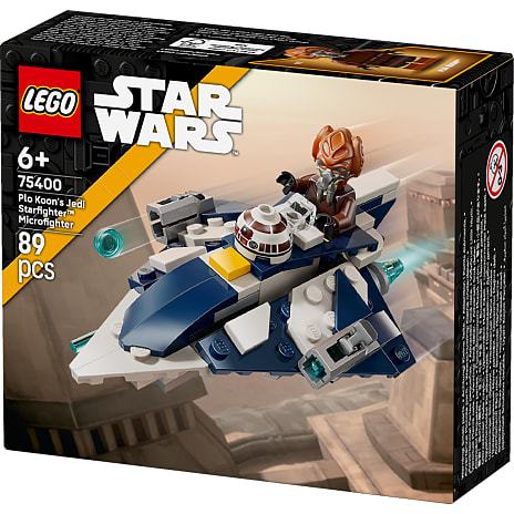 LEGO Star Wars Microfighter af Plo Koons jedi-stjernejager 75400