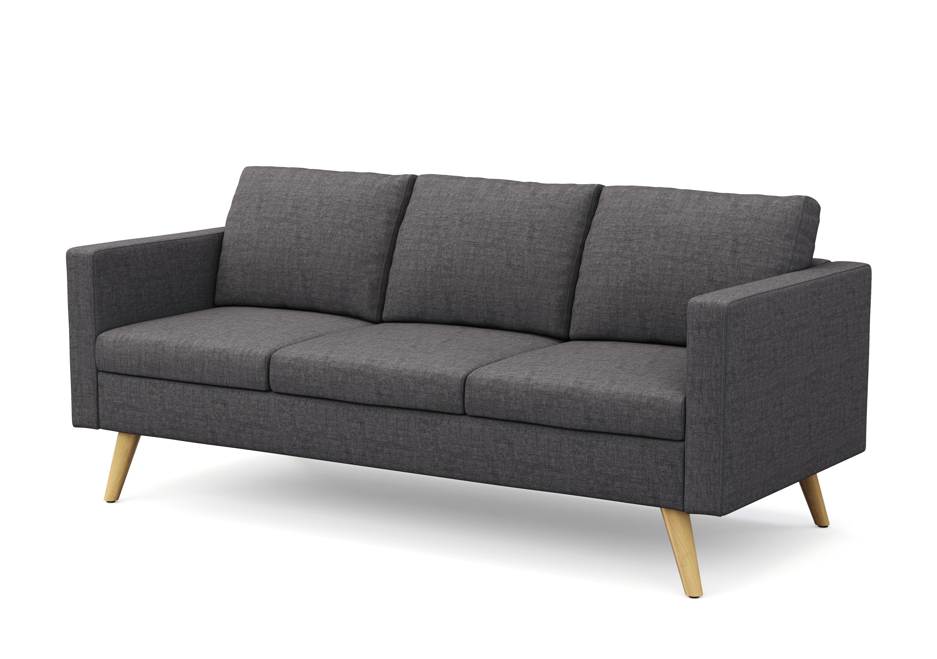 Sofa BLAIR 3-Sitzer anthrazit