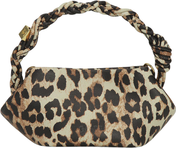 Ganni Ganni Bou Bag Mini Print Leopard