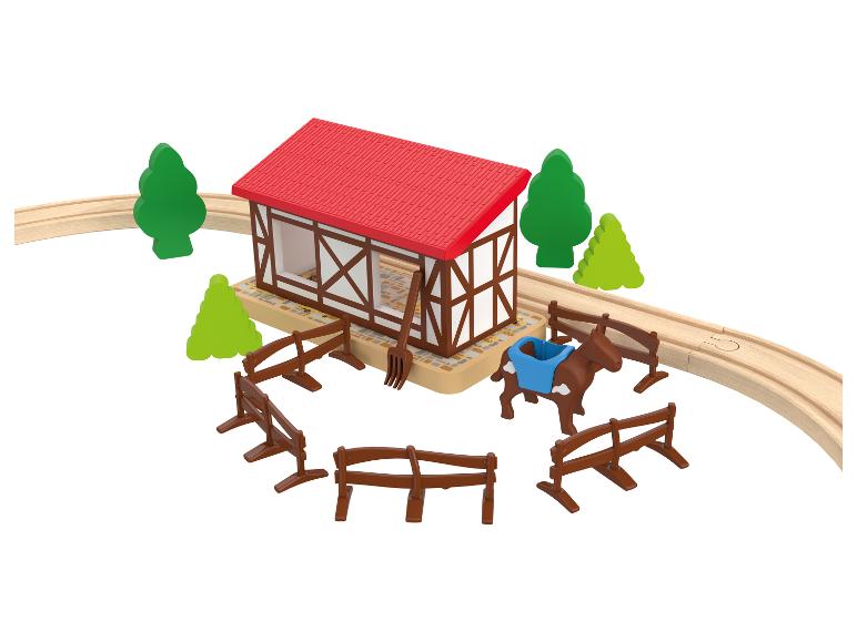 Houten treinbaanset