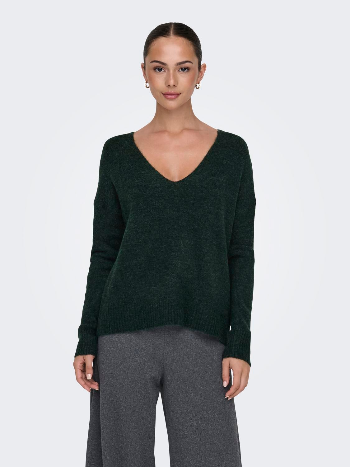 JDYELANORA Strickpullover Scarab