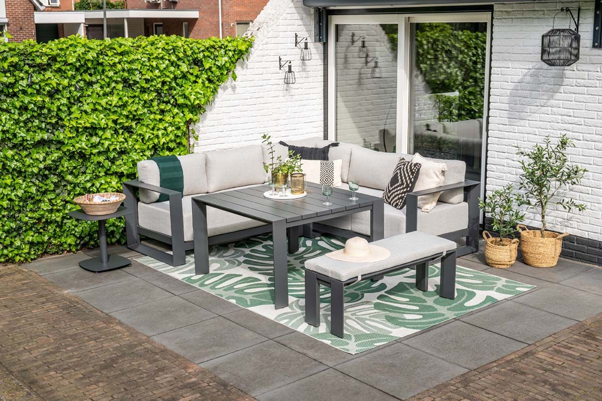 Garden Impressions Levanto 111x111 cm lounge-diningtafel