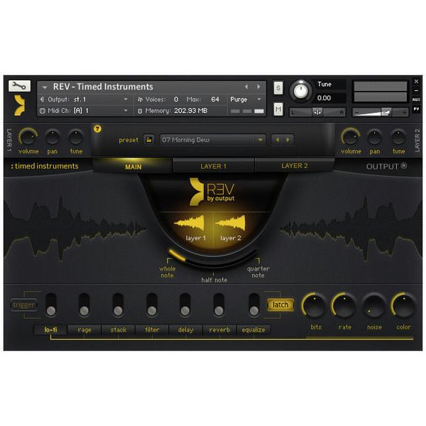 Output REV