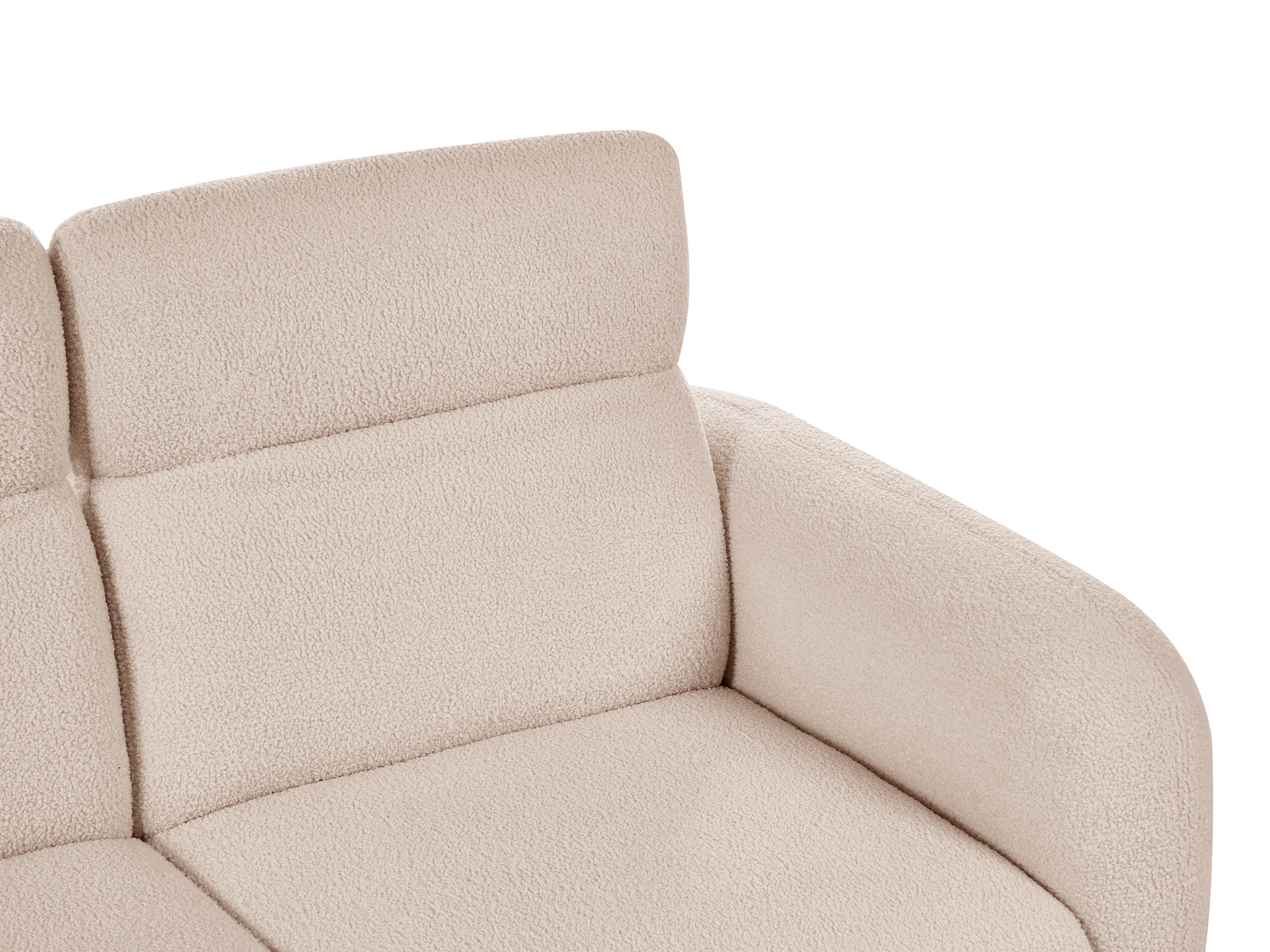 Bank 2-zits ARTUNA Bouclé Beige