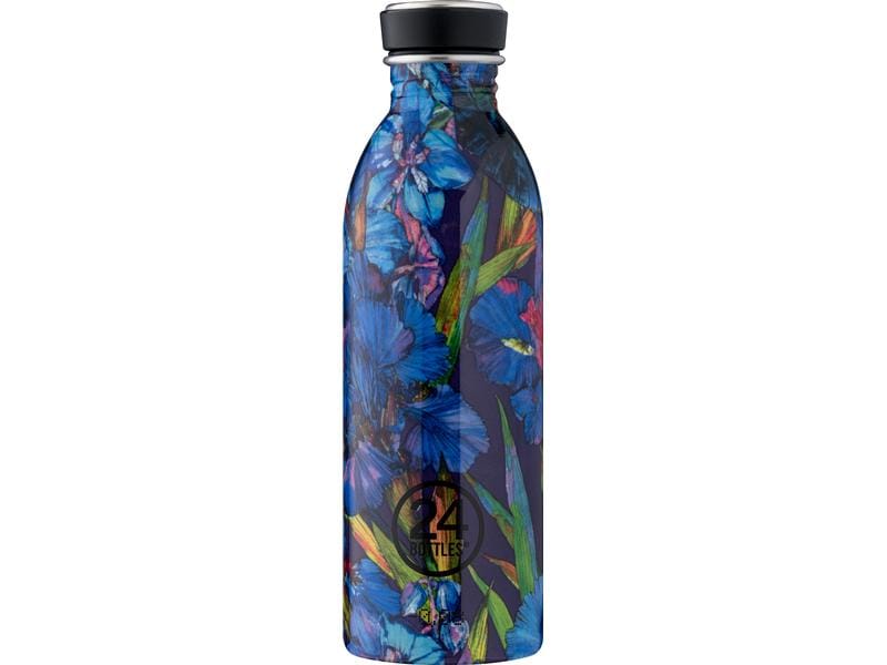 24Bottles Trinkflasche Urban 500 ml, Iris Trinkflasche aus rostfreiem Edelstahl