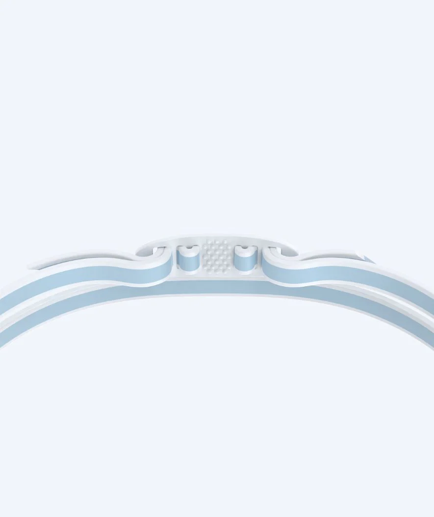 Speedo Elite svømmebriller til damer - Vanquisher 3.0 Mirrored - Lyseblå/sølv
