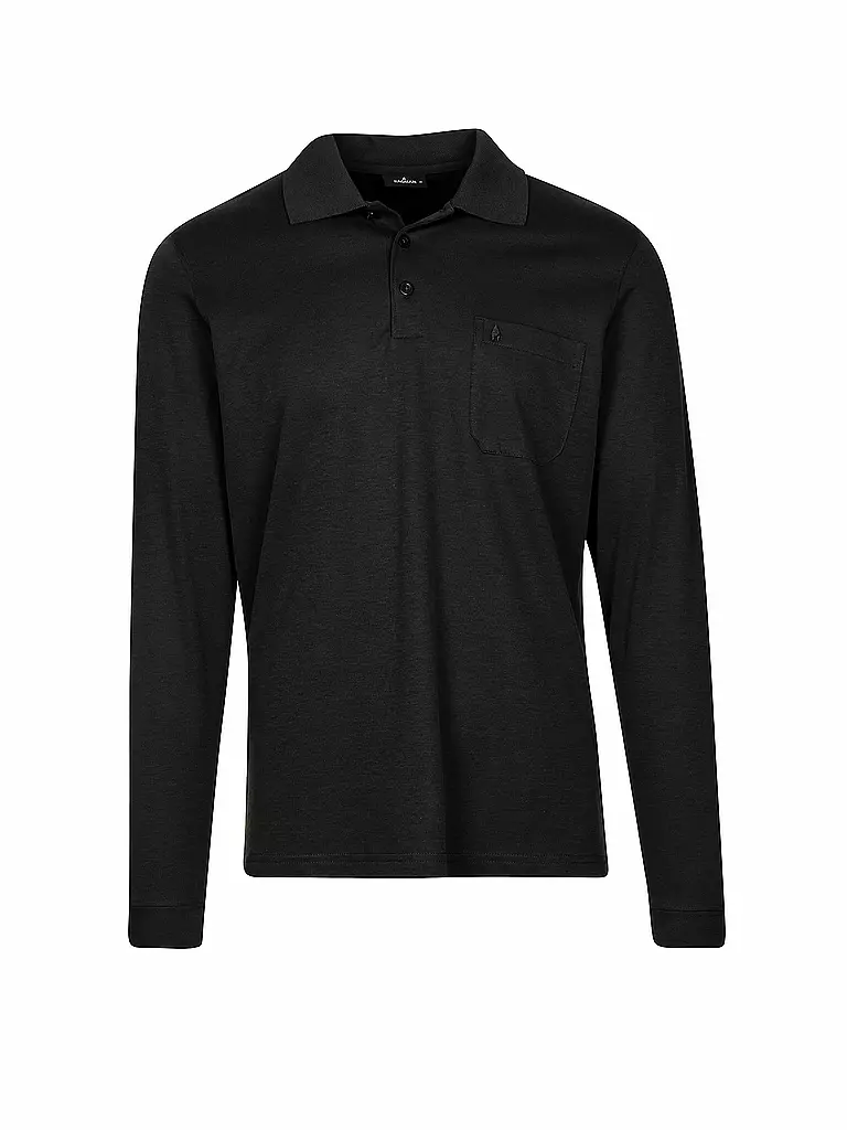 RAGMAN Poloshirt schwarz