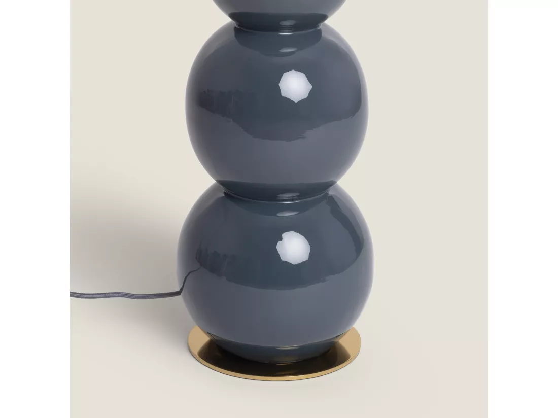 Lampadaire Métal Onkar Bleu