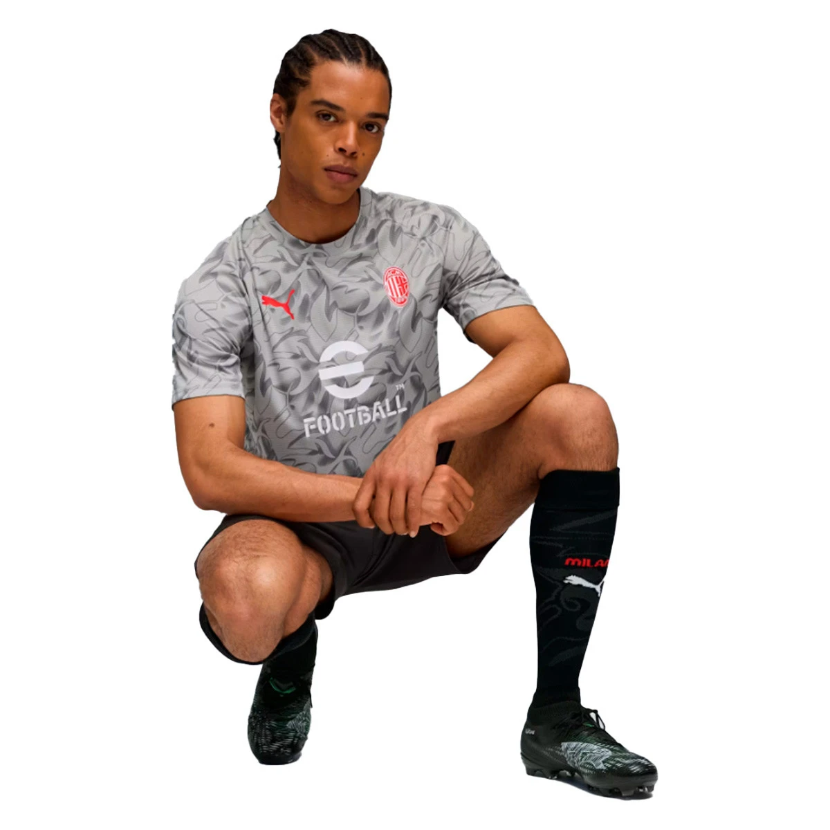 Camisola Puma AC Milan Pre-Match 2025-2026