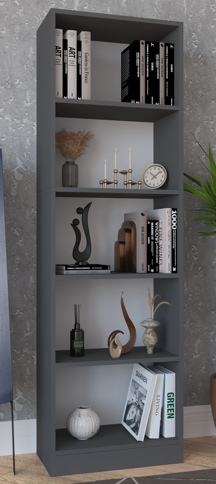 Regal DILOS XL - anthrazit - 56 cm
