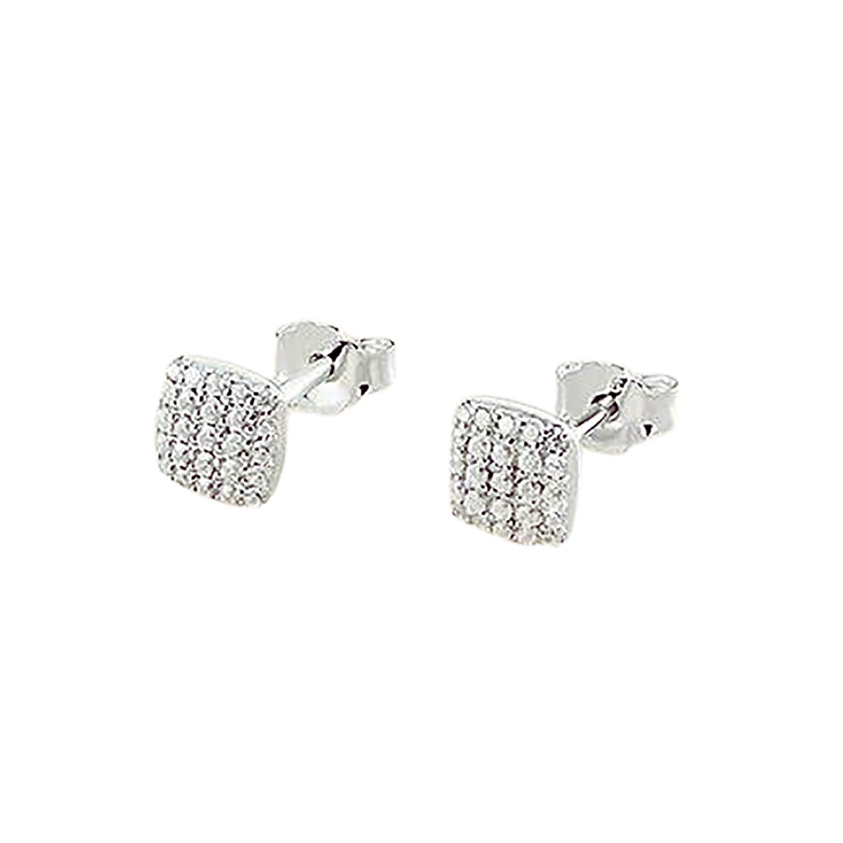 Boucles d'oreilles Agatha Gloria argent