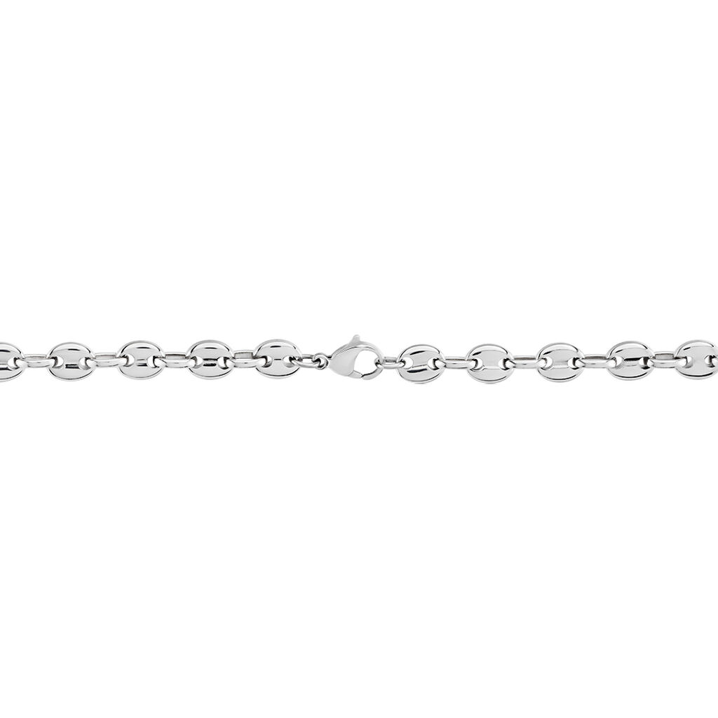Collier Carrus Argent Blanc