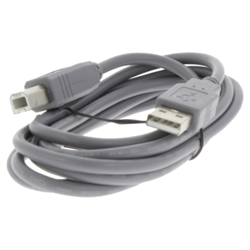 Q-Link USB kabel 2.0 printer/scanner 2 meter grijs