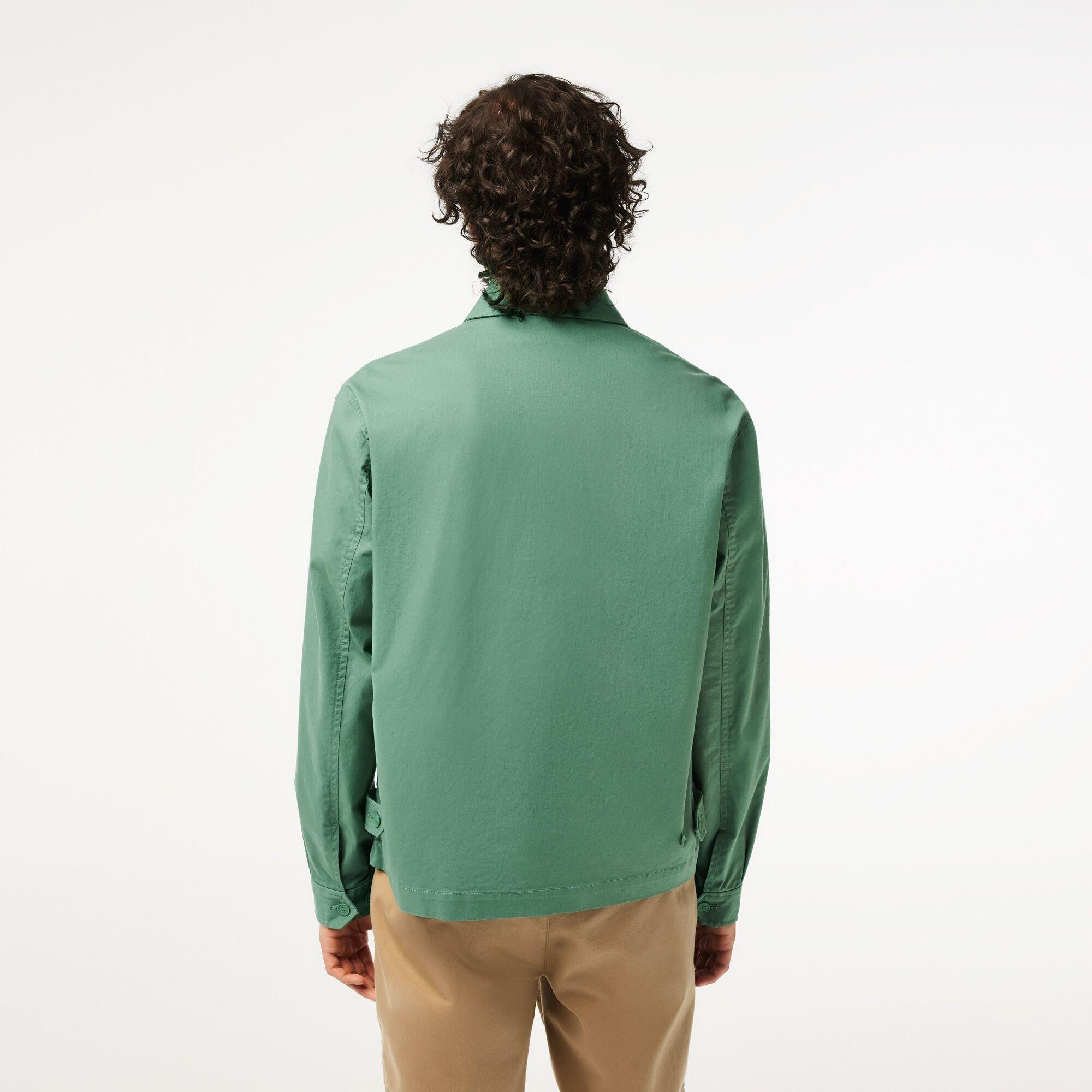 Lacoste Gabardine Zip Up Jacket