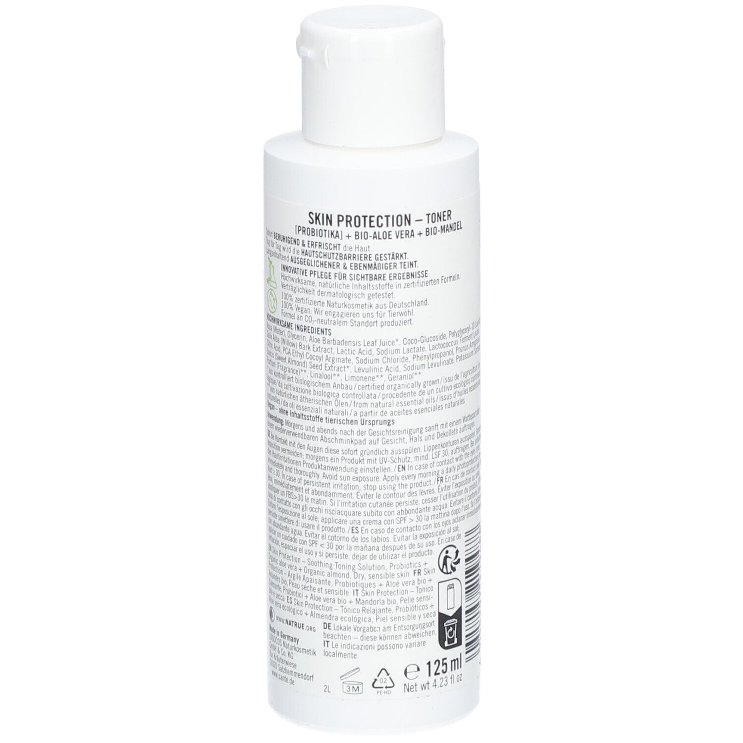 SANTE Naturkosmetik Skin Protection Toner Bio-Aloe Vera & Bio-Mandel