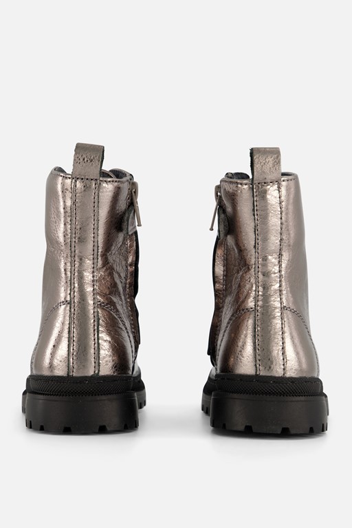 Shoesme Veterboots metallic Leer
