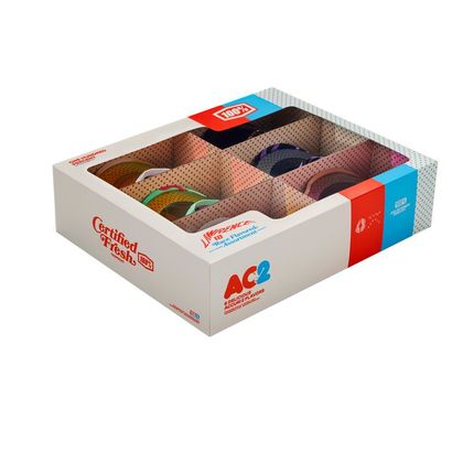 Masque cross 100% DONUTS (LOT DE 6) 2023 - Multicolore