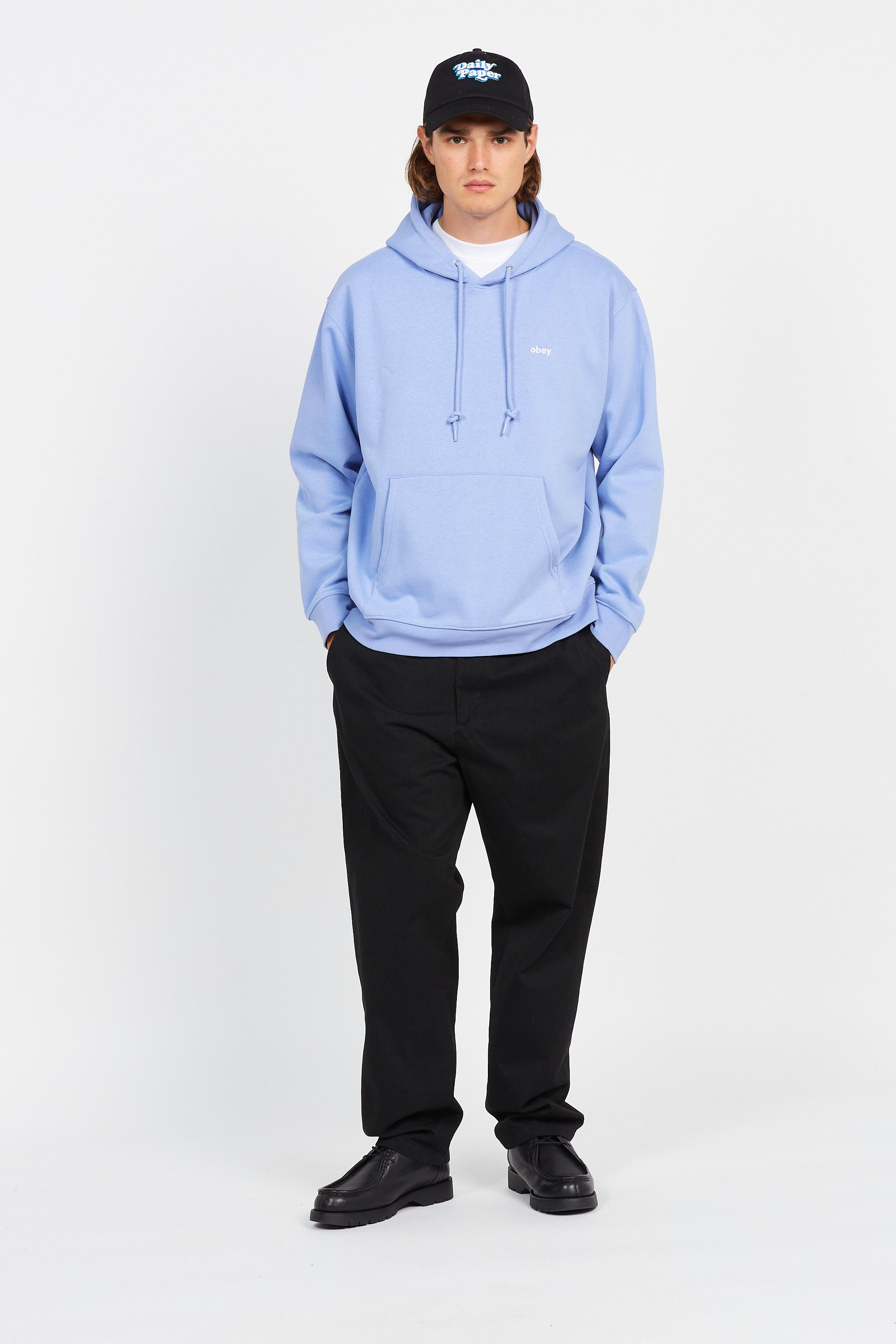 OBEY Hoodie Bleu