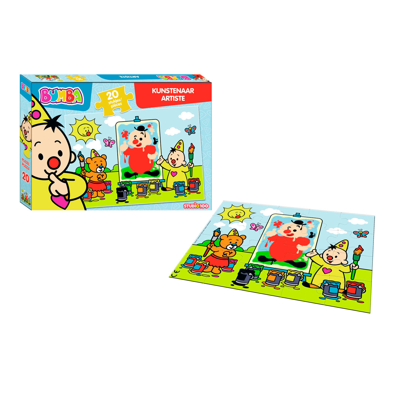 Bumba Puzzel Kunstenaar, 20st.