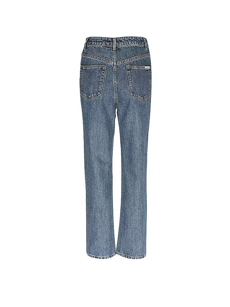 SELF-PORTRAIT Jeans Straight Fit blau