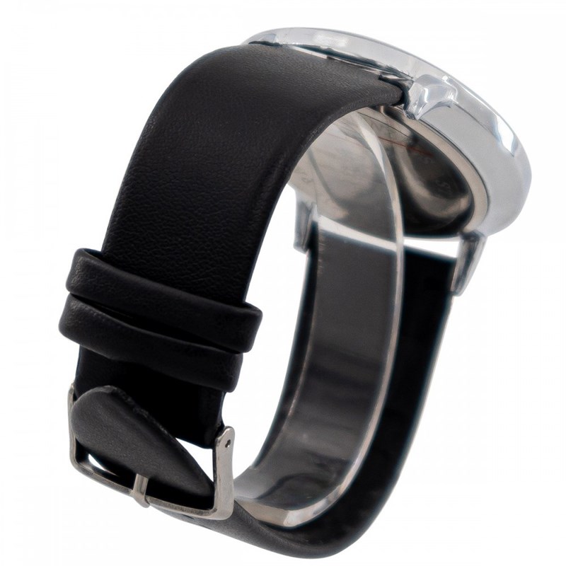 Montre Homme M. JOHN bracelet Cuir Noir